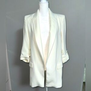 Zara blazer Size XS/S White  Oversized